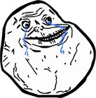 forever alone face
